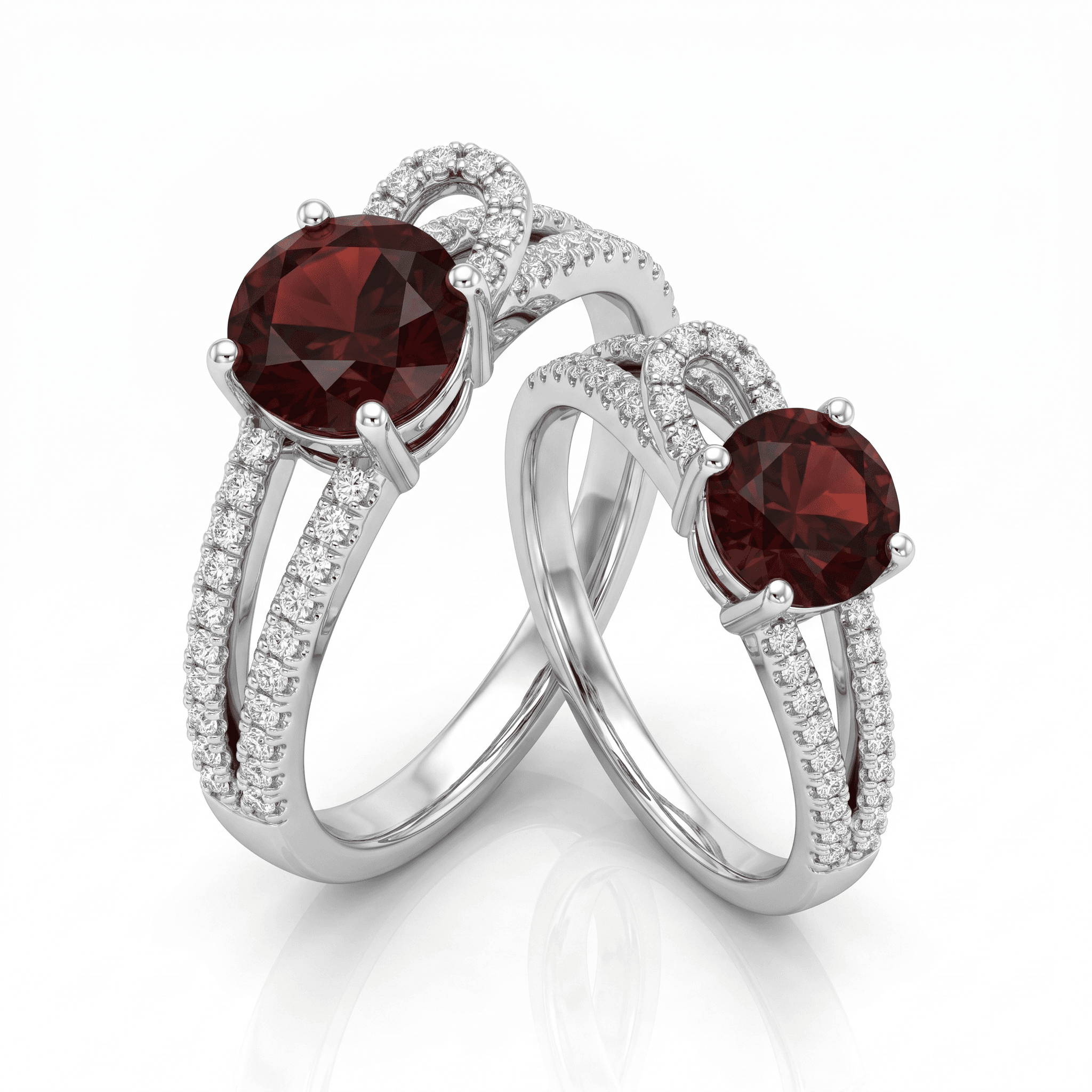 Anillo con Zirconias